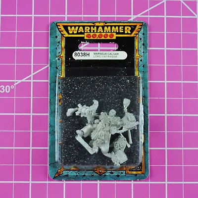Warhammer 40K Marneus Calgar Lord Macragge NIB Metal - OOP Citadel Ultramarines • $46.95