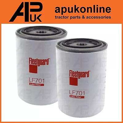 2x Fleetguard Oil Filter For Massey Ferguson 670 675 690 698T 825 865 Tractor • $41.67