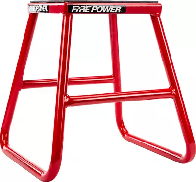 Fire Power Dirt Bike Stand Steel Motocross Stand Non-Slip Red 61-0803 • $69.95