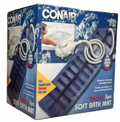 Conair Thermal Spa Body Benefits Bath Mat MBTS2N Tub Home Whirlpool Bath NEW • $54