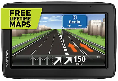 £105.43 • Buy TomTom Start 25 M CE XXL GPS C. Europe Navi 3d Maps Free Lifetime Maps Tap & Go WOW
