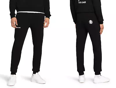 Roberto Cavalli Firenze RC Monogram Sweatpants Jogging Pants Trainers M • $350.83