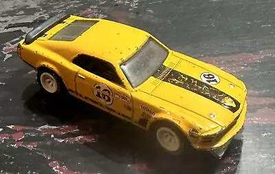 Hot Wheels Vintage Racing Real Riders Yellow 1970 Mustang Boss 302. LOOSE. • $5.99