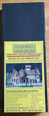 Micro Scale Models  'cushing And Bliss' Ho Kit  Nib • $222.95