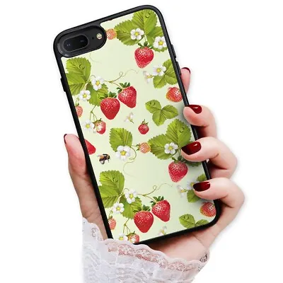 £6.93 • Buy ( For IPhone SE 2 2020 4.7inch ) Back Case Cover AJ12673 Strawberry