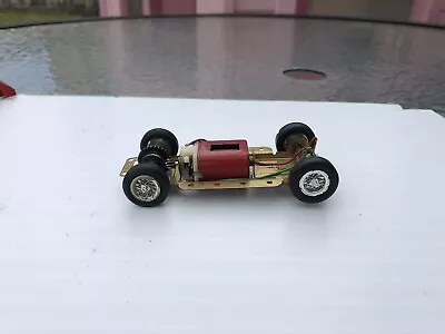 Monogram Slot Car Chassis Tested Runs Clean 1/32 • $25.99