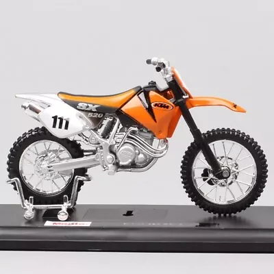 1/18 520 SX Racing 2001 Motocross Moto Bike Diecast Model Bike Off Road Toy Gift • $42.99