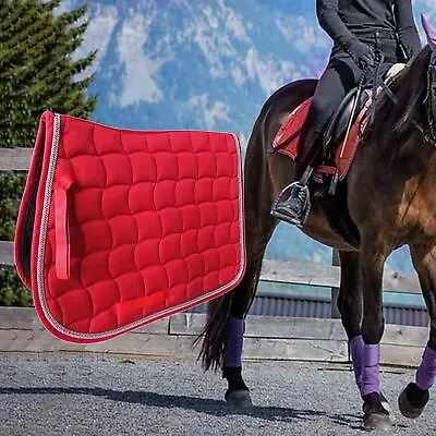 Horse Riding Saddle Pad Shock Absorption Memory Foam Seat Cushion • $33.78