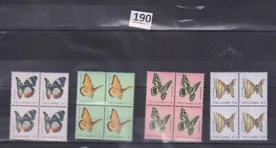 Gs 4x Rwanda - Mnh - Butterflies • $2