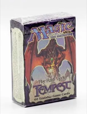 MTG Magic: The Gathering Tempest Starter Deck FACTORY SEALED 1997 - Vintage • $249.99