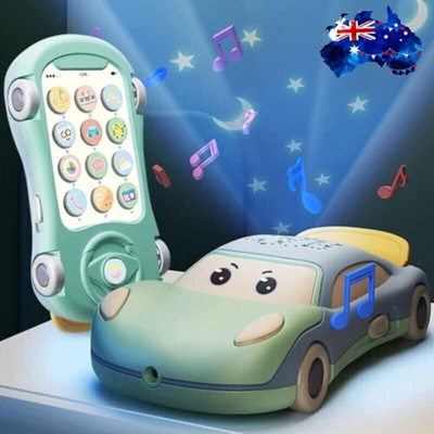 $19.47 • Buy Kids Cell Phone Toy Car Projection Toys For 1 2 3 4 5 6 Year Old Girls Boys