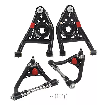 Front Upper &Lower Tubular Control Arms Set For 67-69 Camaro Firebird 68-74 Nova • $232.99