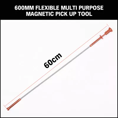 HORUSDY Magnet Pickup Tool Flexible Telescoping Claw LED Light Grabber Extend • $8.09