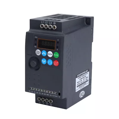 STEPPERONLINE 2.2KW VFD 220V 3HP 1 To 3 Phase Variable Frequency Drive Inverter • $86