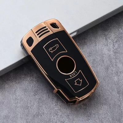 TPU Remote Key Case Shell Fob Cover For BMW 1 3 5Series E90 E92 E93 X5 X6 Z4 E90 • $11.33