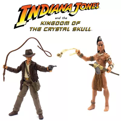 9cm Indiana Jones And The Kingdom Of The Crystal Skull PVC Figure Toy Model • $14.99