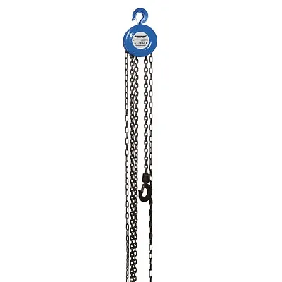 Silverline 633705 1000kg / 2.5m Lift Height Chain Block & Tackle • £44.46
