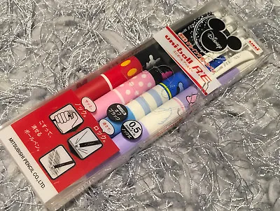 Set Uni-ball RE Pens Erasable Ink Mickey Minnie Mouse Daisy Duck Limited Special • $13.69