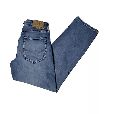 American Eagle Original Straight Jeans Mens 28 Low Rise Medium Wash Denim • $13.12
