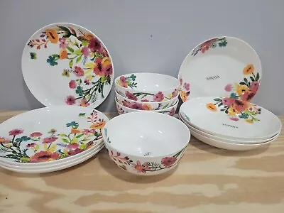 Mikasa Karina Multicolor Flowers Dinnerware • $59.96