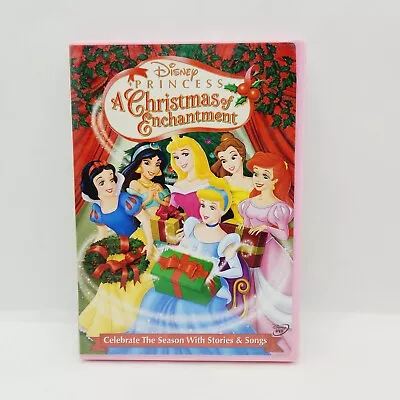 Disney Princess: A Christmas Of Enchantment (DVD 2005) Stories And Songs • $14.25