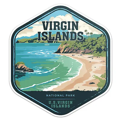 Virgin Islands National Park Car Bumper Sticker Vinyl Decal • $4
