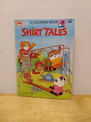 Vintage Shirt Tales Coloring Book 1984 Hallmark Golden Books • $12