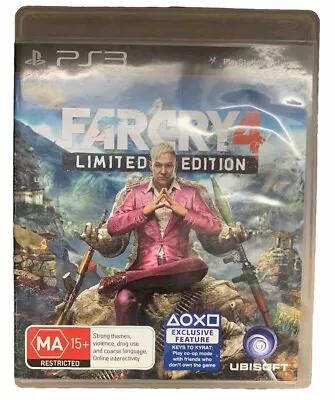 Far Cry 4 PS3 2014 First-Person Shooter Ubisoft MA15+ VGC Free Postage • $8