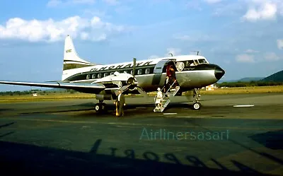 Mohawk Airlines Convair 240 N1018C At Elmira NY 8 X12  Color Print JS • $11.95