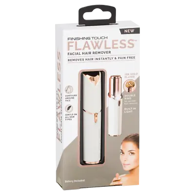 Finishing Touch Flawless Facial Hair Remover V2 Removes Hair Instantly Pain Free • $30.19