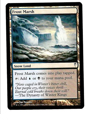 Frost Marsh X1 Coldsnap Magic MTG • $2.20