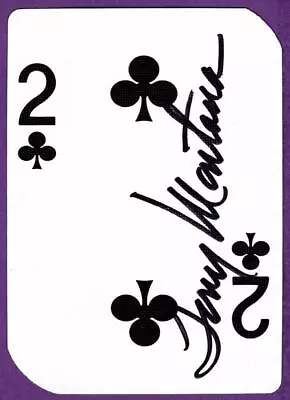 Chicago Mobster Tony Montana Authentic Autographed Vegas Playing Cards - U Pick • $24.99