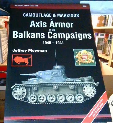 Armor Color Gallery 17 Camouflage & Markings Of German Armor In Italy  NEW • £23.85