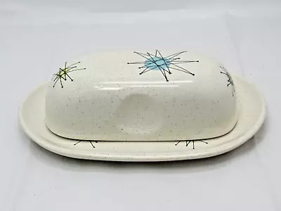 Franciscan Starburst Butter Dish & Lid Mid Century Modern Atomic MCM Retro • $125