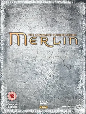 £3.81 • Buy Merlin - Complete BBC Series 4 DVD Drama (2012) Colin Morgan Quality Guaranteed