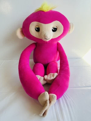 $17.95 • Buy Fingerlings Pink Plush Talking Monkey You 