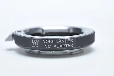 Voigtlander VM Adapter For Leica M-Mount Lens On Micro 4/3 M43 Camera • $79.99