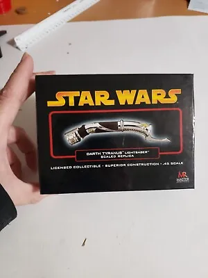 Master Replicas Star Wars Darth Tyrannus ROTS Lightsaber .45  Replica SW-320 • $75