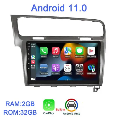 10.1  For Volkswagen Golf 7 MK7 GPS Navi Car Stereo Radio Android 11 DSP Carplay • $169.99