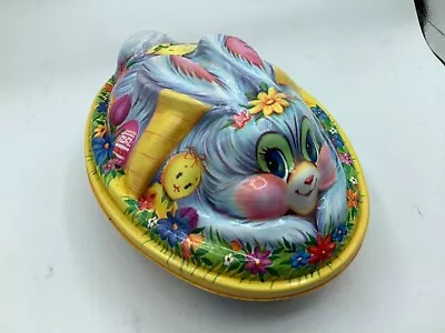 Vintage Easter Bunny Rabbit Container Mold Form 9x6” By Ullman Hauppage NY • $30