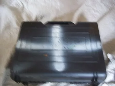 WARHAMMER40K  BLACK PLASTIC CARRY CASE Lot 3 • $3.72