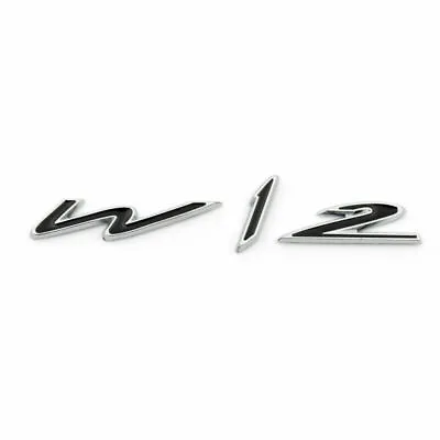 Metal Wing W12 Emblem Badge Sticker For Bentley Genuing Continental GT GTC AU • $23.96