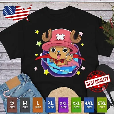 Chopper T Shirt One Piece Tee Anime Clothing Manga Cute Cosplay Kawaii Japanese • $18.68