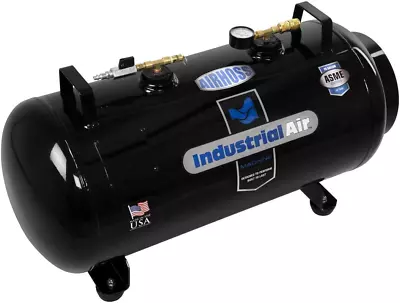 IT20ASME 20 Gallon ASME Certified Vertical/Horizontal Air Receiver Tank Black  • $402.99