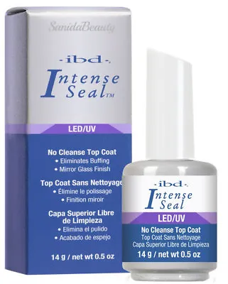 IBD LED/UV Intense Seal UV Gel - No Cleanse Top Coat 0.5oz/15ml - 60505 Pick Any • $26.99