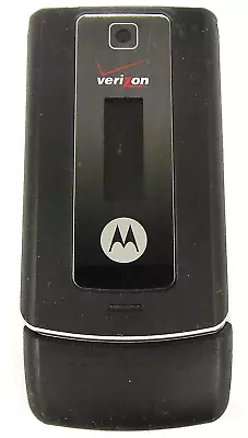 Motorola Moto W385 - Black And Silver ( Verizon ) Cellular Flip Phone • $12.74