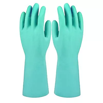 Nitrile Industrial Gloves 12pk - Green Rubber Category III 8 9 10 Marigold • £4.99