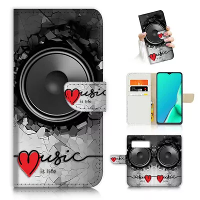 ( For Google Pixel 6A ) Wallet Flip Case Cover AJ23720 Love Music • $13.99