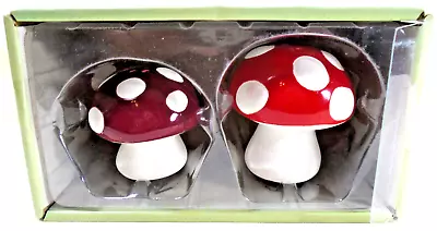 Hadison Mushroom Salt And Pepper Shakers New • $9