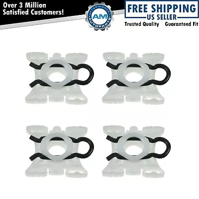 Window Regulator Sliding Pivot Clip Front Kit Set Of 4 For BMW E32 E34 E36 • $9.12